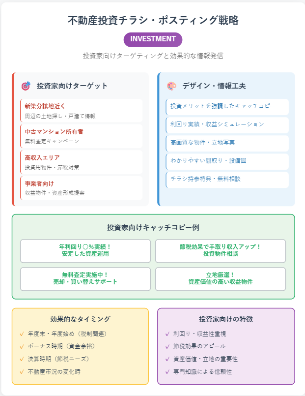 不動産投資集客_チラシ・ポスティングの戦略