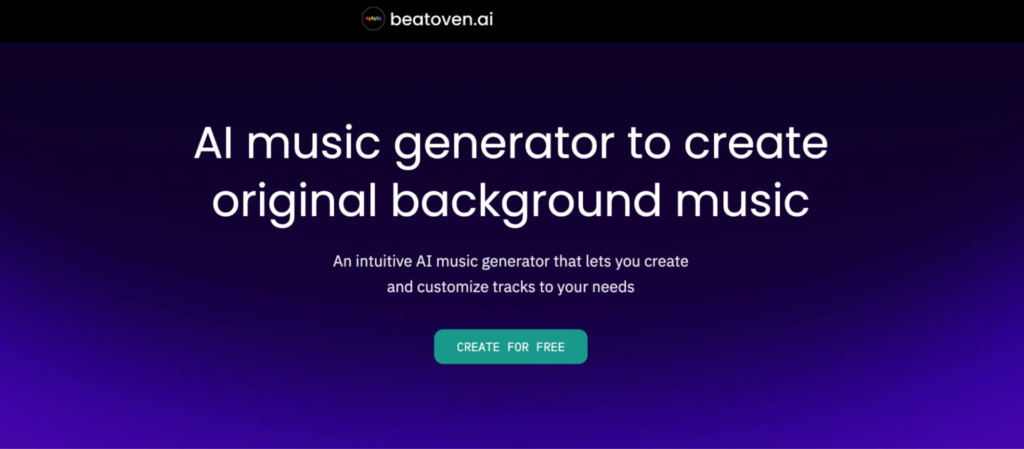 Beatoven AI｜動画やポッドキャストのBGMに特化
