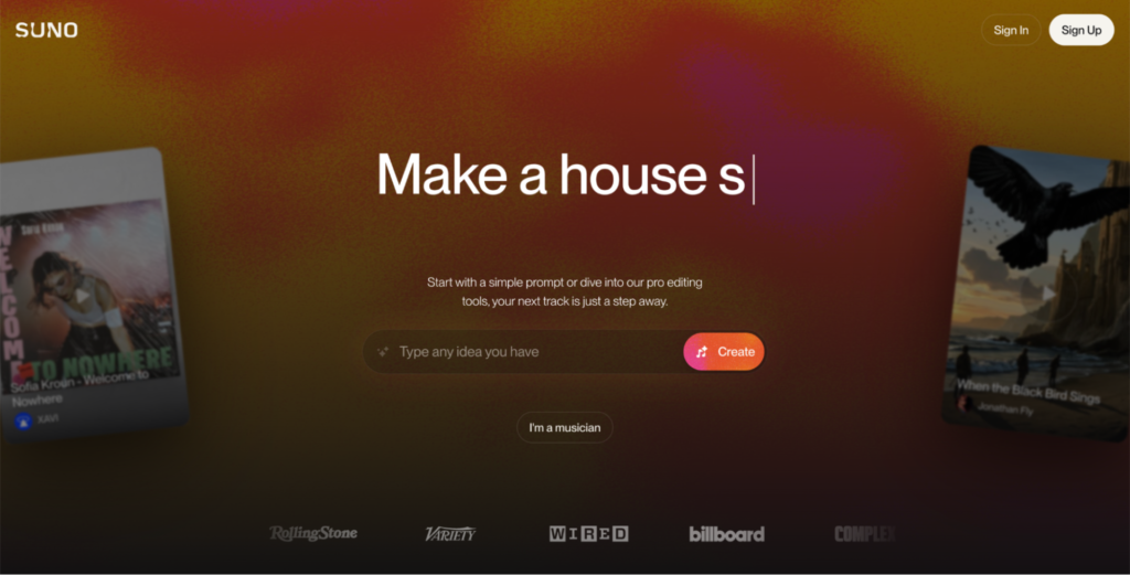 Suno AI：歌詞付きのボーカル曲まで作れる決定版