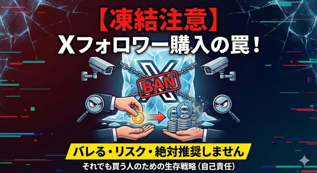 まとめ：フォロワー購入は「信頼の借金」です。王道で増やす努力を