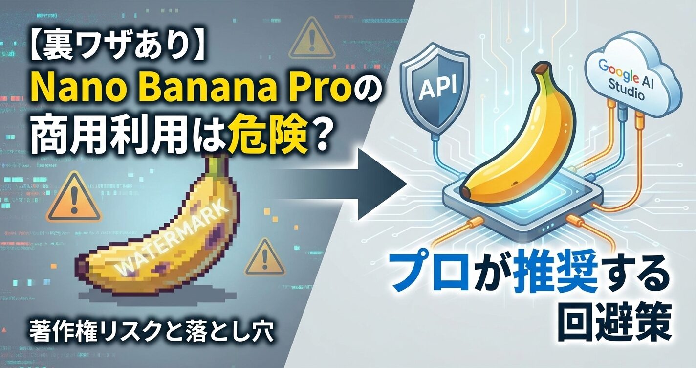 まとめ：Nano Banana ProをビジネスでAIを使うなら「API活用」が正解