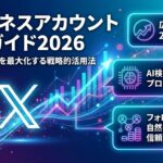 【2026年最新】Xのビジネスアカウント運用ガイド！広告で認知度を最大化するプロモーション戦略