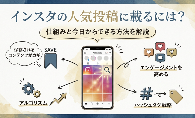 【バズる極意】インスタの人気投稿に載るには?仕組みと今日からできる7つの方法を解説